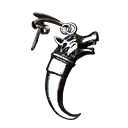 Icône de l'objet "Boucle d'oreille de soldat en argent du barbare"