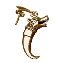 Icône de l'objet "Boucle d'oreille de soldat en or du barbare"