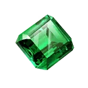 Symbol für Gegenstand "Geschliffener brillanter Smaragd"