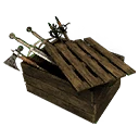 Icono del item "Caja de armamento de metal estelar para despedazar"