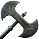 Icono del item "Gran hacha de maestro de batalla"