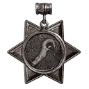 Icon for item "Reinforced Steel Fire Staff Charm"