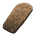 Icône de l'objet "Talisman ancien en bois"
