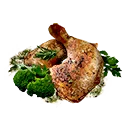 Icon for item "Roasted Turkey Thigh"