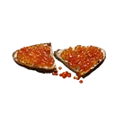 Icono del item "Canapés de caviar"