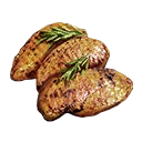 Ikona dla przedmiotu "Mięso drobiowe z czosnkiem i rozmarynem"