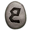 Icono del item "Piedra con glifo de Sombra"