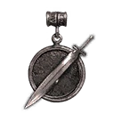 Icono del item "Amuleto de espadón de acero"