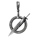 Icône de l'objet "Charme d'épée longue en métal stellaire"