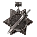 Ikona dla przedmiotu "Talizman miecza dwuręcznego ze wzmocnionej stali"