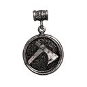 Icono del elemento "Amuleto de destral de acero"