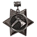 Icono del item "Amuleto de destral de acero reforzado"