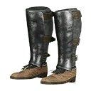 Icono del item "Réplica de botas de placas de hierro brutas"