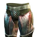 Icon for item "Masked Mackerel Greaves of the Soldier"