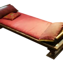 Ikona dla przedmiotu "Łóżko wypoczynkowe w kolorze żółtego mosiądzu"