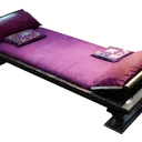 Ikona dla przedmiotu "Łóżko wypoczynkowe w kolorze ciemnego srebra"