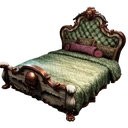 Icon for item "Sea Foam Velvet Captain's Bed"