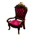 Symbol für Gegenstand "Samtener blutiger Sessel"