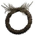 Symbol für Gegenstand "Wandkranz mit Weidenkätzchen"