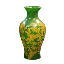 Icône de l'objet "Grand vase en porcelaine vert"