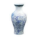 Icono del item "Jarrón de porcelana blanco alto"