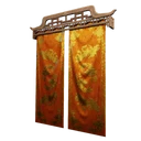 Icon for item "Goldenrod Brocade Drapes"