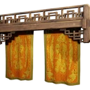 Ícone para item "Sanefa de Brocado Dourado"