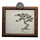 Icona per articolo "Dipinto "Pino bonsai""