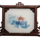 Icono del item "Cuadro «Nubes del paraíso»"