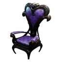 Icône de l'objet "Fauteuil romantique en forme de cœur"