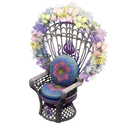 Ikona dla przedmiotu "Wiosenne krzesło rattanowe"