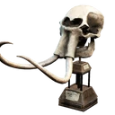图标用于 "Nightmare Loxodonta Skull Display"