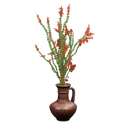 Symbol für Gegenstand "Vase mit Ocotillo-Blumen"
