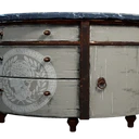 Ikona dla przedmiotu "Wysoka komoda z lazulitowego marmuru"