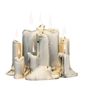 Icône de l'objet "Tas de bougies"
