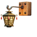 图标用于 "Temple Wall-mounted Lantern"