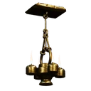 Icon for item "Yellow Brass Hanging Oil Lamp"