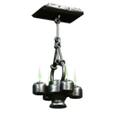 Иконка для "Light Pewter Hanging Oil Lamp"