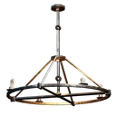 Icon for item "Warm Iron Chandelier - Bright"