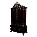 Icon for item "Black-lacquered Scrolled Armoire"