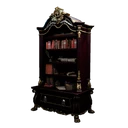 Icône de l'objet "Grande bibliothèque laquée noire"