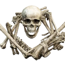 Icono del item "Corona de huesos de imitación"