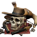 Icon for item "Skull With Fancy Hat"