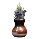 Icône de l'objet "Pot de fleurs bleues"