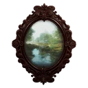 Symbol für Gegenstand "Gemälde "Fluss im Frühling""
