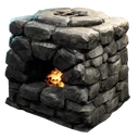 Ícone para item "Fogão de Pedra Rústico"