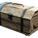 Icono del item "Cofre de almacenamiento de madera viejo"