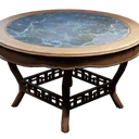 Icône de l'objet "Table gracieuse en teck"