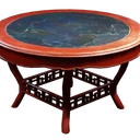 Symbol für Gegenstand "Anmutiger Rosenholz-Tisch"