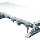 Symbol für Gegenstand "Schneebedeckter Esstisch"